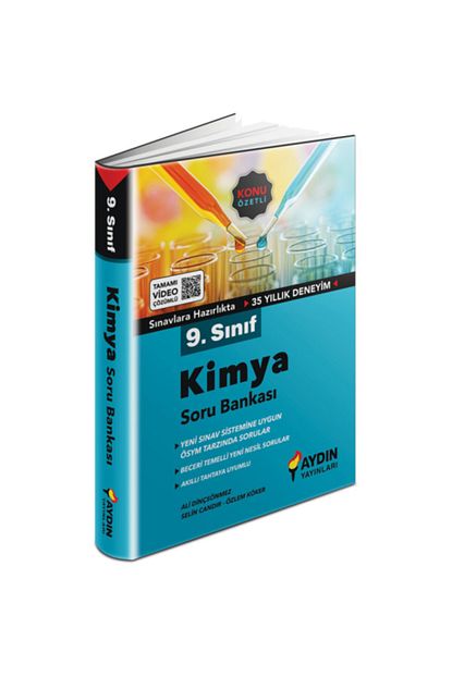 Aydin Yayinlari 9 Sinif Kimya Konu Ozetli Soru Bankasi Trendyol