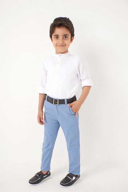 Cocukyolukids Erkek Cocuk Bebe Mavisi Pantolon Trendyol