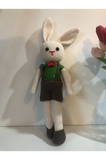 makrome by ayca kahve krem amigurumi