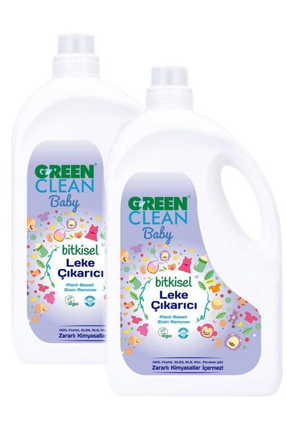 U Green Clean Baby Bitkisel Leke Cikarici 2750 Ml 2 Li Set Trendyol