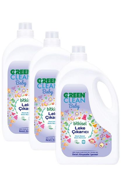 U Green Clean Baby Bitkisel Leke Cikarici 2750 Ml 3 Lu Set Trendyol
