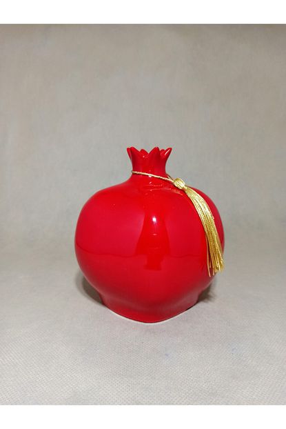 Baris Hediyelik Esya Kirmizi Buyuk Nar Biblo 14 Cm Trn065 Trendyol