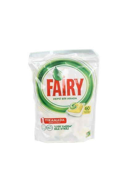 fairy hepsi bir arada tablet limon 60
