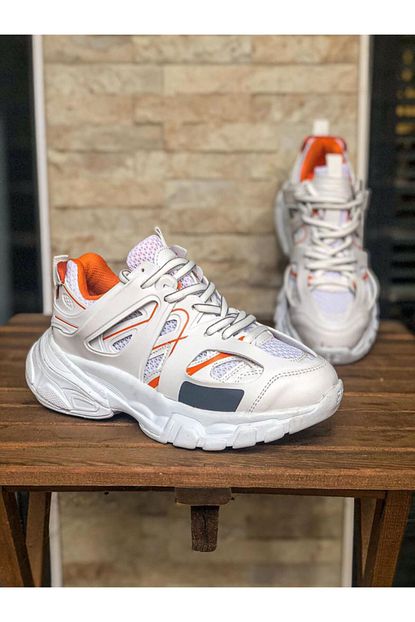 Shoeland Erkek Beyaz Sneakers Ayakkabi Trendyol
