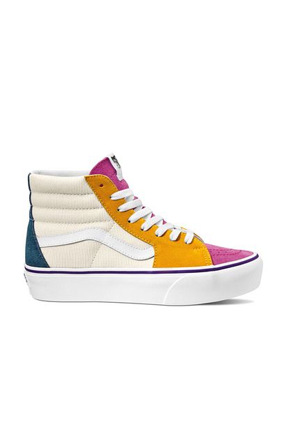 Vans Ua Sk8 Hi Platform 2 0 Cok Renkli Erkek Sneaker Ayakkabi Trendyol