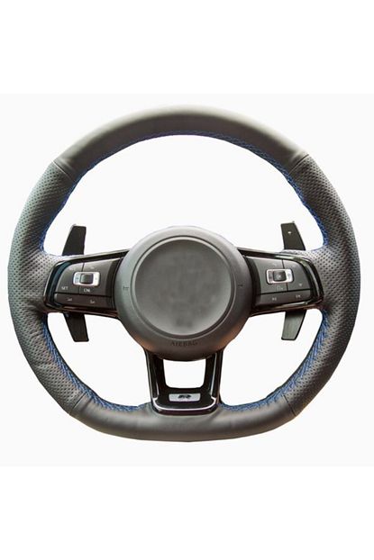 Yekoto Volkswagen Golf 7 Gti Araca Ozel Dikisli Deri Direksiyon Kilifi Trendyol