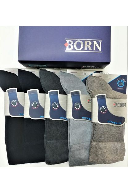 Born 6 Li Erkek Bambu Corap Trendyol