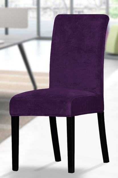 Ihsantrade Likrali Sandalye Kilifi 4 Lu Kaliteli Kadife Kumas Trendyol