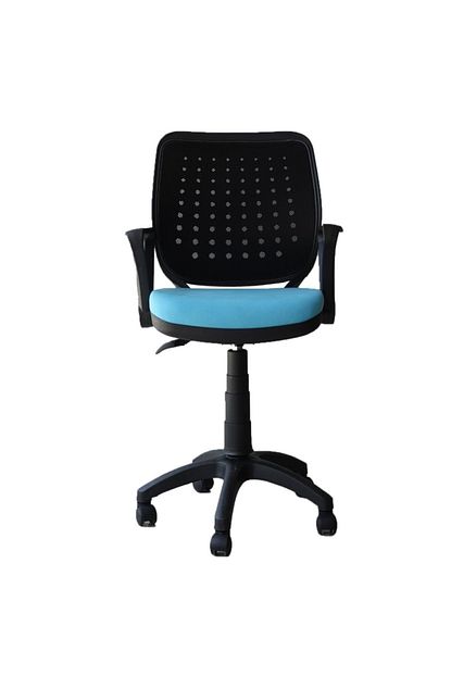 Ofis M Gul Calisma Koltugu Buz Mavisi Trendyol