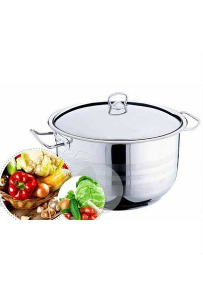 Gulsan Mega 23 Litre Derin Celik Tencere 38 Cm Trendyol