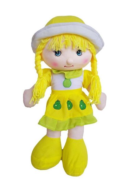 Can Ali Toys Bez Bebek Kiz Evcilik Cocuk Oyuncak Uyku Arkadasi Hediyelik 40cm Meyveli Trendyol