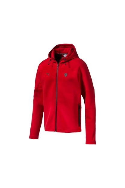 Puma Ferrari Kapusonlu Erkek Ceket Trendyol