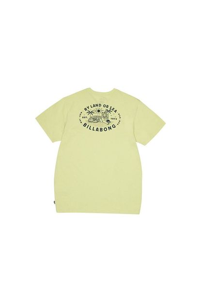Billabong Erkek Sari Tiger Island T Shirt Trendyol