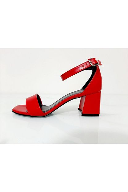 Aska Shoes Kadin Kirmizi Topuklu Ayakkabi Trendyol