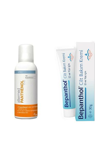 Bepanthol Cilt Bakim Kremi 30 Gr Altermed Forte Sprey 150 Ml Trendyol