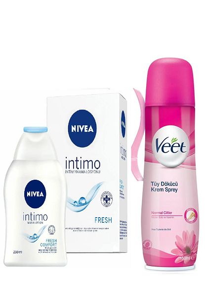 Nivea Genital Bolge Yikama Losyonu 250 Ml Veet Tuy Dokucu Sprey Kopuk 150 Ml Trendyol