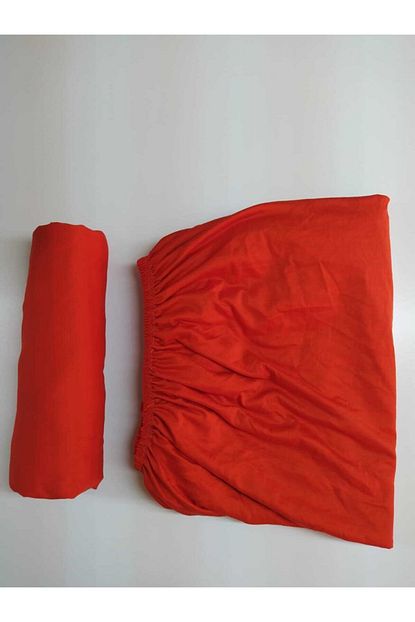Pinar Home Turuncu Penye Lastikli Carsaf 120x200 Cm Trendyol