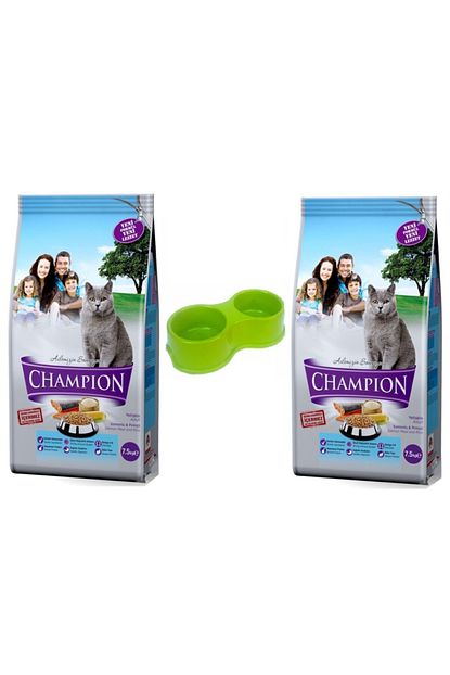 Champion Somon Balikli Kedi Mamasi 15 Kg Mama Kabi Trendyol