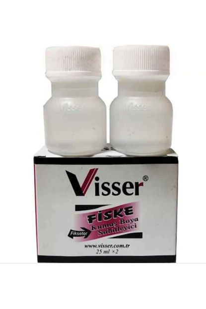 Visser Fiske Kumas Boyasi Sabitleyici 2 Li 25ml X 2 Trendyol