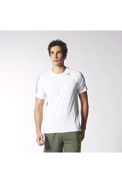 Adidas Erkek Beyaz Cool365 Tee Tshirt S18244 Trendyol