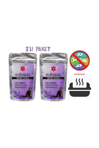 Elexsus Lavantali Kedi Tuvaleti Dezenfekte Ve Kum Kokusu 100gr 2 Li Paket Trendyol