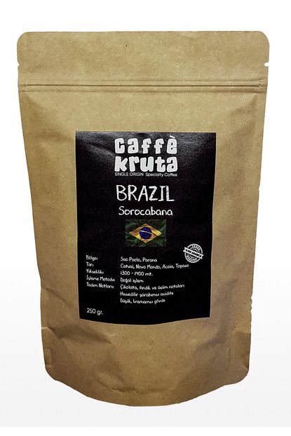 Caffe Kruta Brazil Sorocabana Yoresel Nitelikli Kahve 250 Gr Trendyol