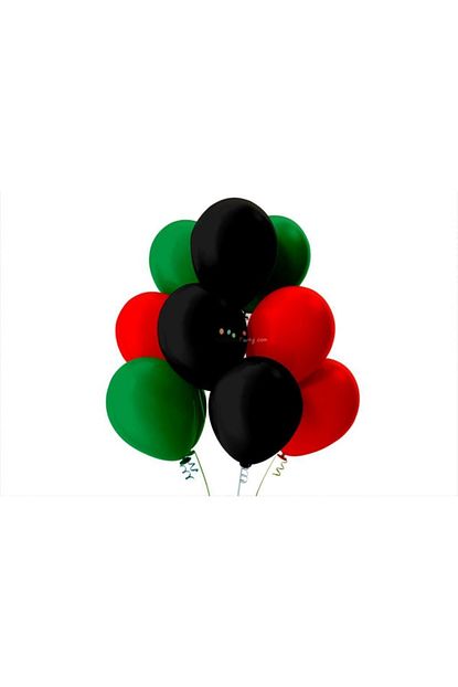 Kullanatparty Acik Yesil Kirmizi Siyah Pastel Soft Balon 10 Adet Trendyol