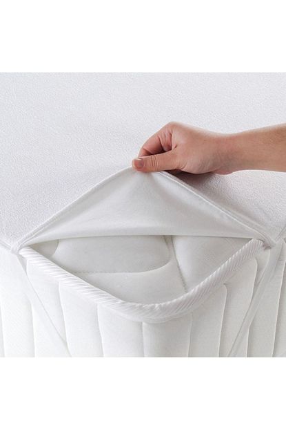 Denizli Sivi Gecirmez Alez Yatak Koruyucu 100 Pamuk 180x200 Trendyol