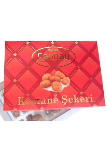 Canbay Bursa Kestane Sekeri Luks Kutu Buyuk Boy Trendyol