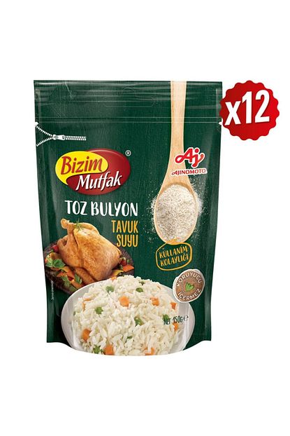 bizim mutfak toz tavuk suyu bulyon 150 gr 12 li paket fiyati yorumlari trendyol