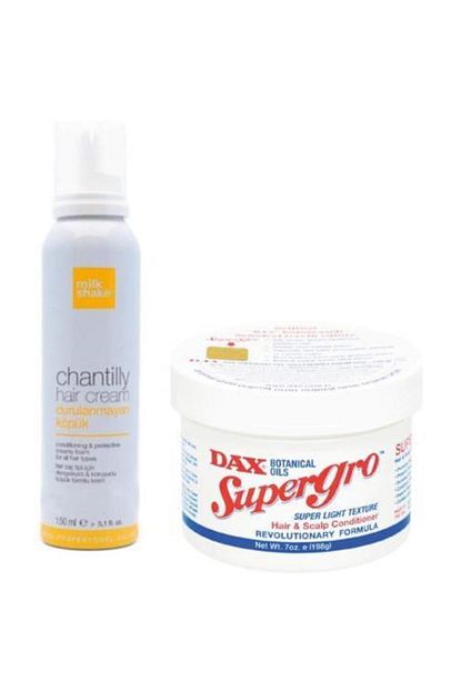 Redist Dax Supergro Sac Kremi 198 Ml Milk Shake Chantilly Hair Cream Durulanmayan Bakim Kopuk 150 Ml Trendyol