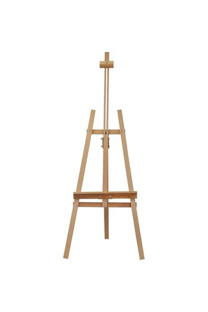 Egiten Kitap Peron Ahsap Resim Sehpasi Ayarlanabilir Kayin Sovale 172 Cm Trendyol