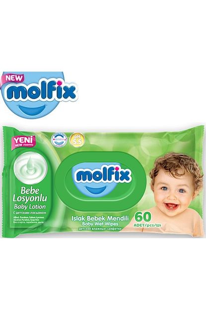 Molfix Bebe Losyonlu 60 Adet Islak Havlu Trendyol