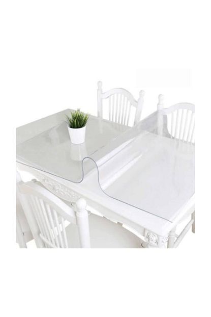 Emek 80x100 Seffaf Pvc Masa Ortusu 2 5 Mm Masa Koruyucu Saydam Renk Masa Sehpa Icin Kolay Temizlik Trendyol