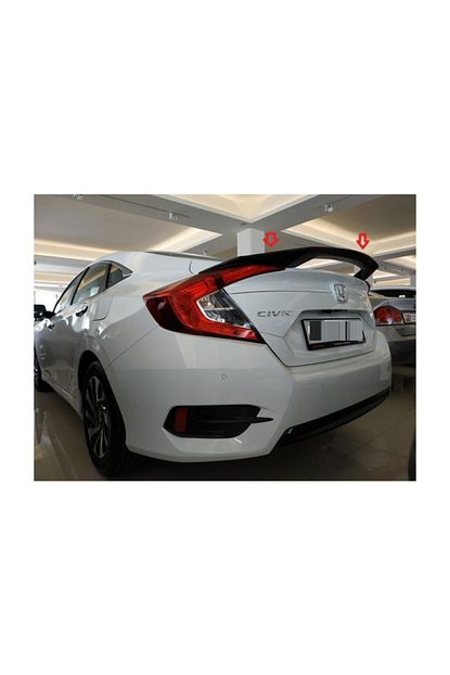Honda Civic Honda Civic Fc5 V Dizayn Spoiler Beyaz Renk Trendyol