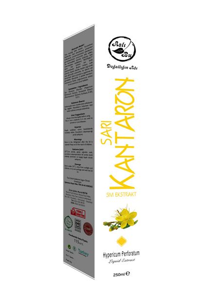 Asli Bu Sari Kantaron Sivi Ekstrakti St John S Wort 250 Ml Trendyol