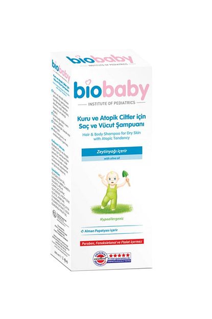 Biobaby Kuru Ve Atopik Cilde Sahip Bebekler Icin Sac Ve Vucut Sampuani 300ml Trendyol