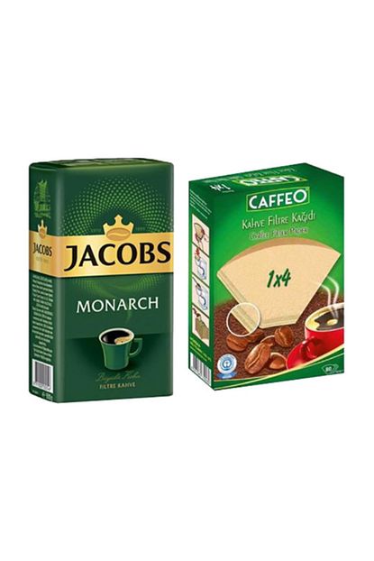 Jacobs Jacops Monarch Filtre Kahve 500 Gr 1 4 Filtre Kagidi 80 Li Trendyol