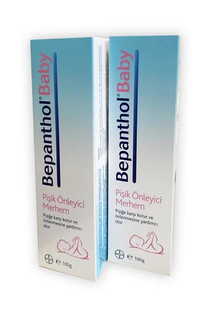 Bepanthol Pisik Onlemeye Yardimci Merhem 100 G 2 Li Paket Trendyol