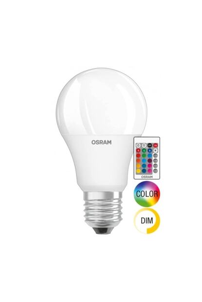 osram led uzaktan kumandali renk degistiren 9w 806 lm e27 ampul fiyati yorumlari trendyol