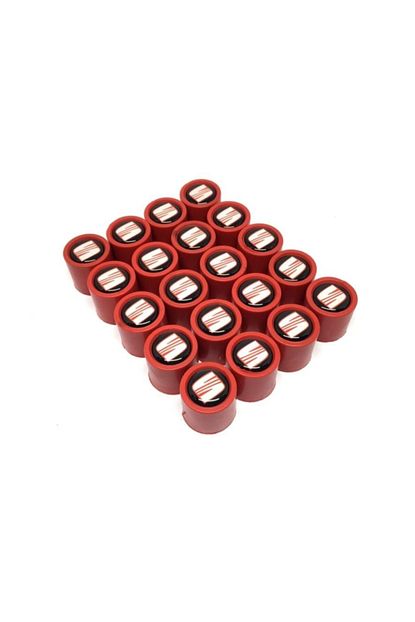 Oto Aksesuarcim Seat Silikon Bijon Kapagi Kirmizi Siyah 20 Adet 15mm Trendyol