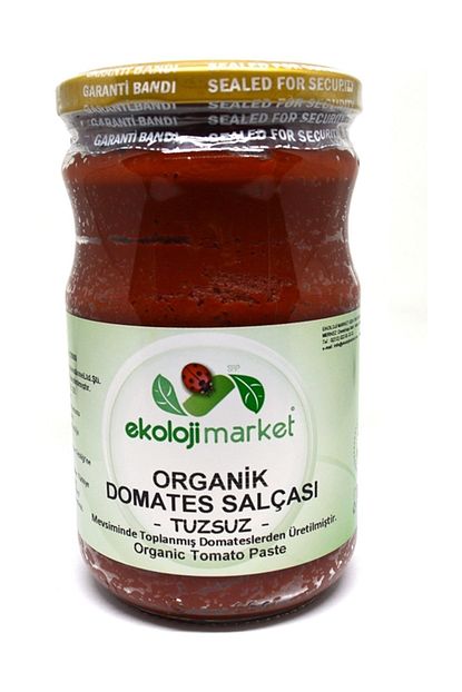 Ekoloji Market Organik Salca Bebekler Icin 660 Gr Tuzsuz Domates Salcasi Trendyol