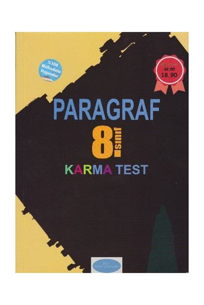 Rty Rota Yayinlari 8 Sinif Paragraf Soru Bankasi Karma Test Trendyol