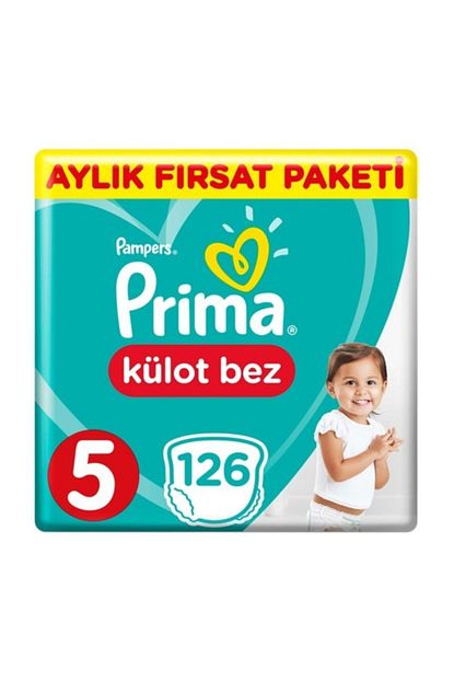 Prima Pants Kulot Bebek Bezi 5 Beden Junior 126 Ad Trendyol