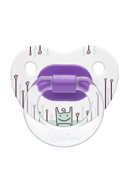Wee Baby Silikon Desenli Damakli Emzik No 3 Askili Wee 835 Bebek 18 Ay Trendyol