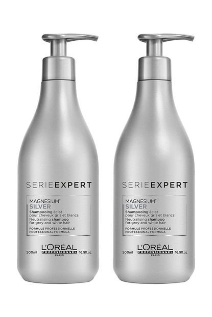 L Oreal Professionnel Silver 2 Li Set Gri Ve Beyaz Saclar Icin Sampuan 500 Ml X 2 2840095015443 Trendyol