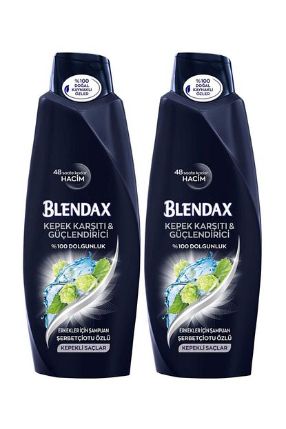 Blendax Erkekler Icin Kepege Karsi Etkili 550 Ml X 2 Adet Trendyol