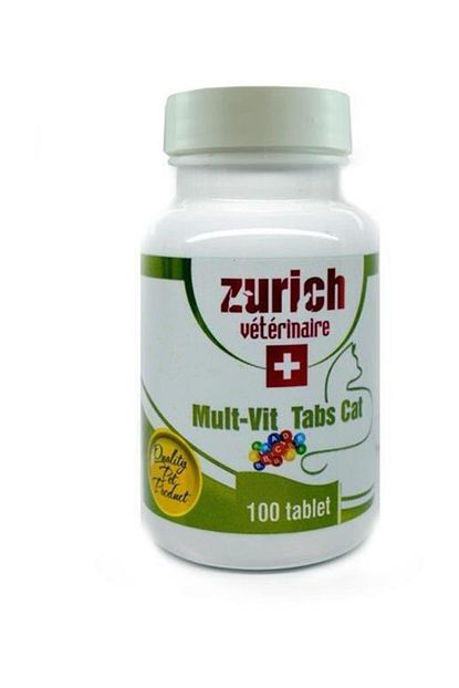 Zurich Multivitamin Kedi Tableti 100 Tablet Trendyol