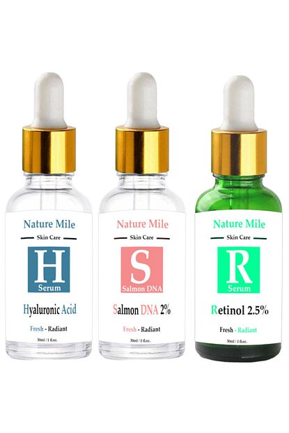 Penelope Nature Mile Somon Dna Serum Hyaluronik Asit Serum Retinol Serum 30ml Trendyol