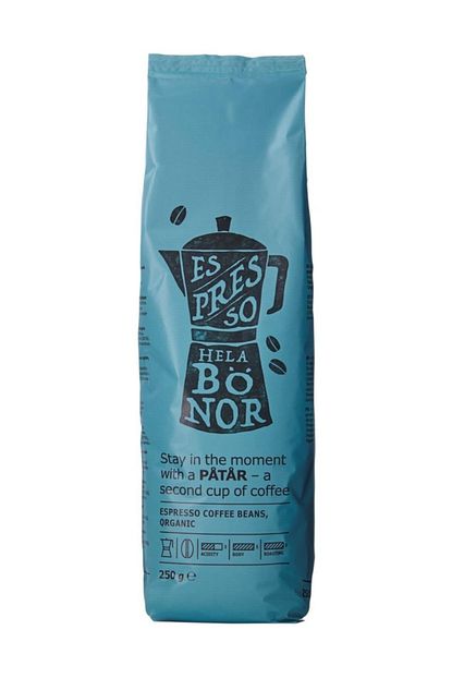 Ikea Patar Organik Espresso Cekirdek Kahve 250g Utz Sertifikali 100 Arabica Trendyol